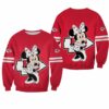 NFL Kansas City Chiefs Minnie Mouse Limited Edition Sweatshirt NEW021510