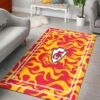 NFL Kansas City Chiefs On Fire PREMIUM Area Rug Size S M L NLA053810