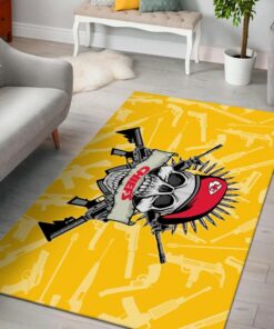 NFL Kansas City Chiefs PREMIUM Area Rug Size S M L NLA050210