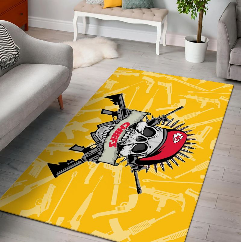 NFL Kansas City Chiefs PREMIUM Area Rug Size S M L NLA050210