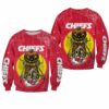 NFL Kansas City Chiefs Pumpskin Monster Halloween Edition Sweatshirt NEW045210