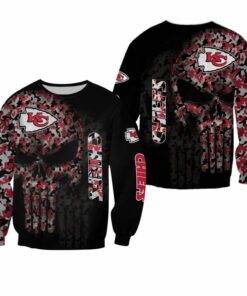 NFL Kansas City Chiefs Skull Limited Edition Sweatshirt NEW007410