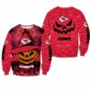 NFL Kansas City Chiefs Smiling Pumpkin Halloween Limited Edition Sweatshirt NLA026410