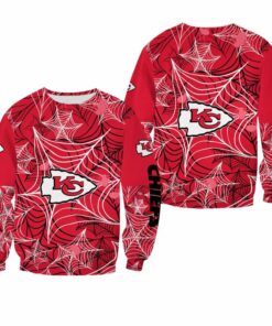 NFL Kansas City Chiefs Sspiderweb Halloween Limited Edition Sweatshirt NLA027810