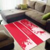 NFL Kansas City Chiefs Texture Pattern PREMIUM Area Rug Size S M L NLA051110