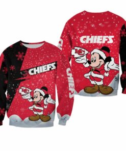 NFL Kansas City Chiefs Xmas Mickey Limited Edition Sweatshirt NLA031210