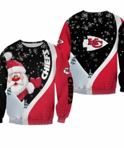 NFL Kansas City Chiefs Xmas Santa Claus Limited Edition Sweatshirt NLA033010
