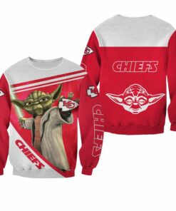 NFL Kansas City Chiefs Yoda Limited Edition All Over Print Mens and Womens Sweatshirt S-5XL NLA001010