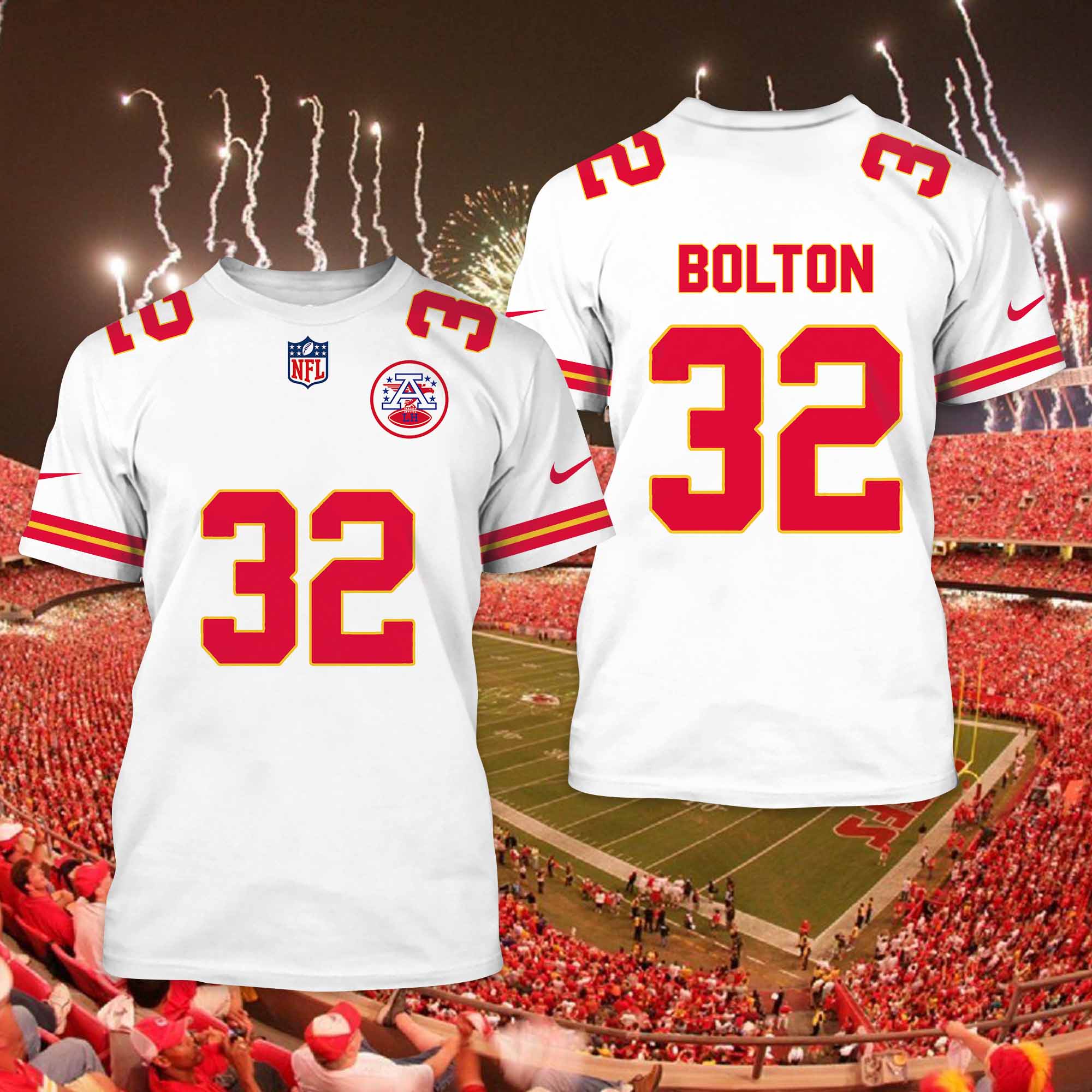 Nick Bolton Kansas City Chiefs American Football Conference Champions T-Shirts