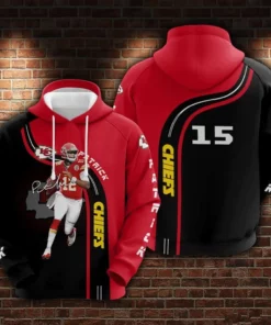 Patrick Mahomes Chiefs MVP 3D Hoodie