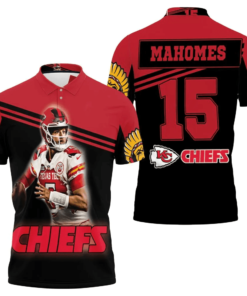 Patrick Manohomes 15 Kansas City Chiefs Afc West Division Champions Polo Shirt