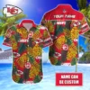 Personalized Kansas City Chiefs Island Vibes Hawaiian Shirt