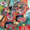 Personalized Kansas City Chiefs Retro Vibes Hawaiian Shirt