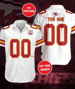 Personalized Kansas City Chiefs Team Up Hawaiian Shirt