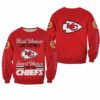 Real Women Love Football Smart Women Love The Kansas City Chiefs Sweatshirt NEW009210