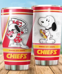 Snoopy Kansas City Chiefs Teams Tumbler