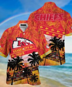 Tropical Chiefs Pride Sunset Edition Hawaiian Shirt