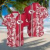 Tropical Chiefs Red Floral Hawaiian Shirt