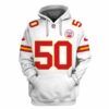 Willie Gay Jr Kansas City Chiefs American Football Conference Champions Hoodie Zip Hoodie White